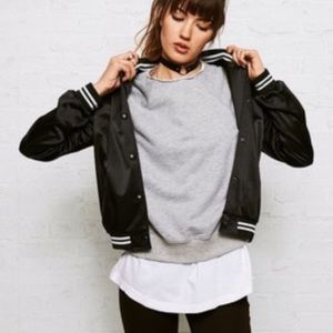 NWOT Don’t Ask Why Women’s Bomber Jacket OS